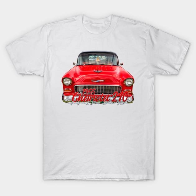 1955 Chevrolet 210 Handyman 2 Door Station Wagon T-Shirt by Gestalt Imagery